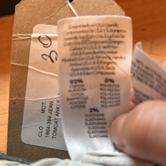 Mother The Tomcat Ankle Jean - All Nighter - Picture 11 of 11